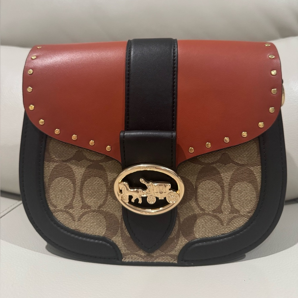 Coach Georgie Saddle Bag